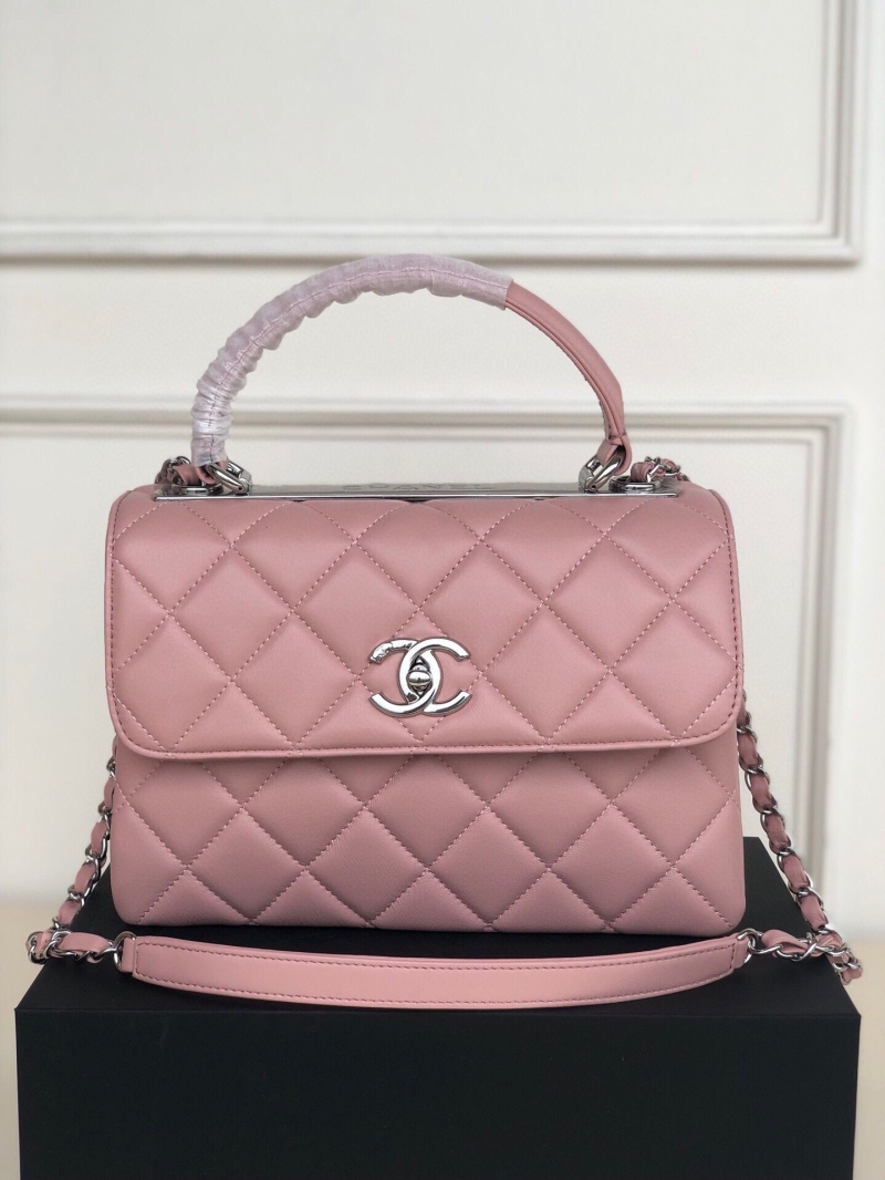 Ch**el top handle bags